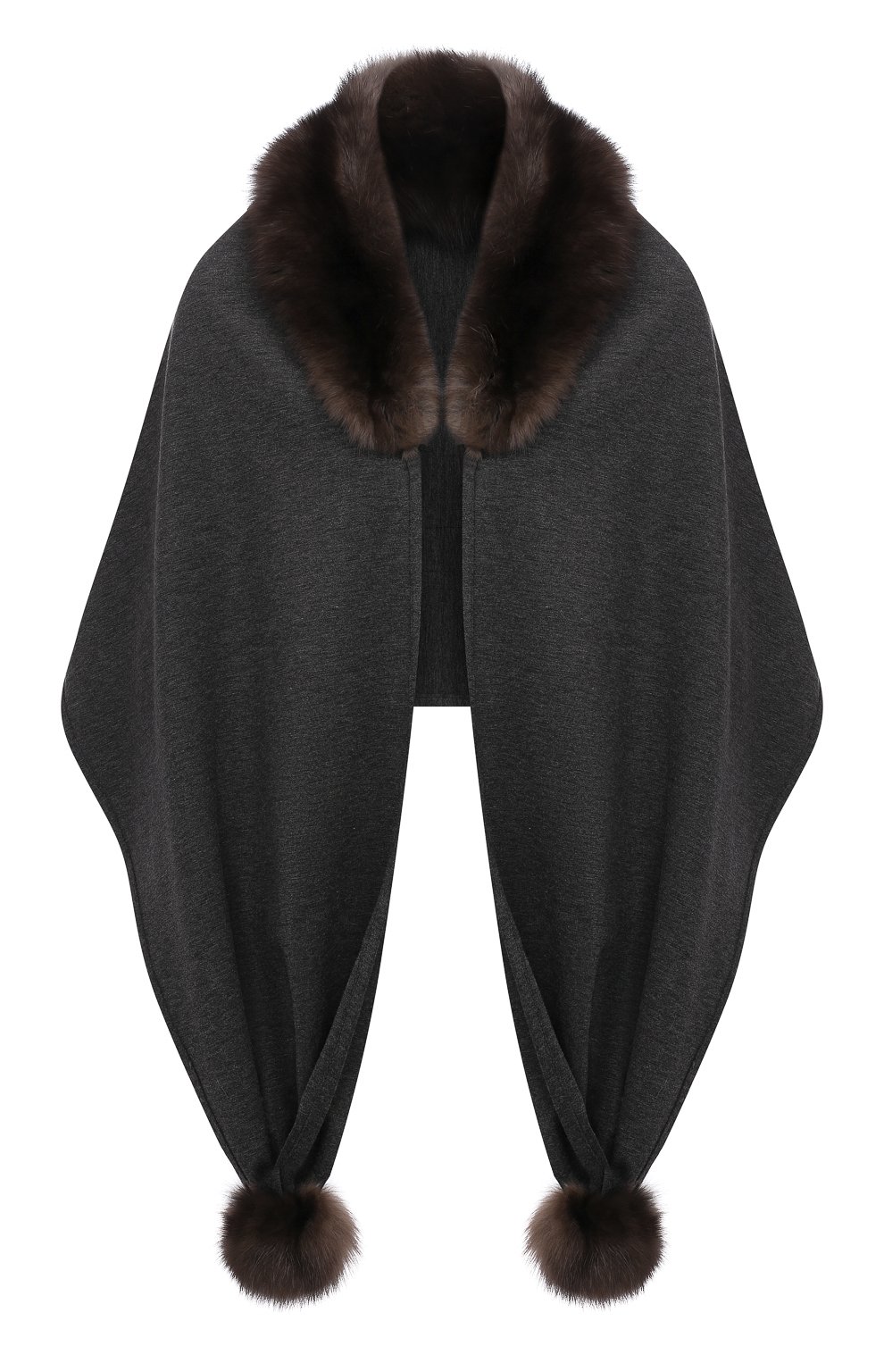 Капюшон с мехом соболя VICTORIA KUSENKOVA, арт. 199303586548, фото 1