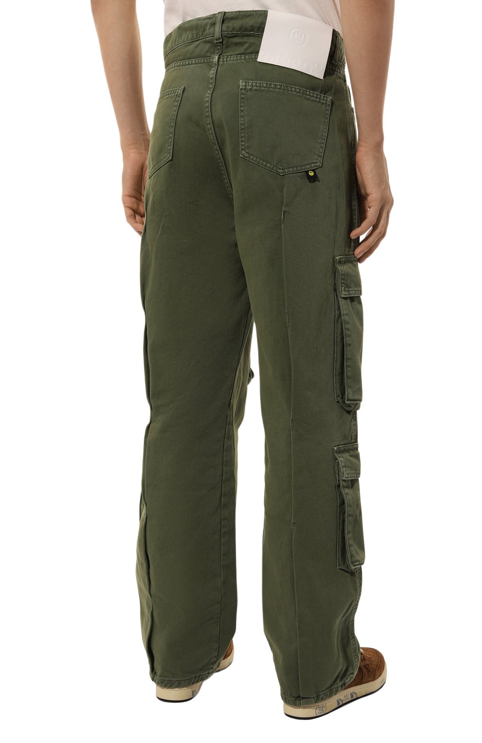 Хлопковые брюки-карго BARROW, арт. F4BWMAPA018, фото 4