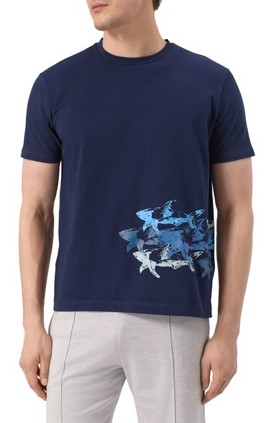 Хлопковая футболка PAUL&SHARK, арт. 25411040, фото 3