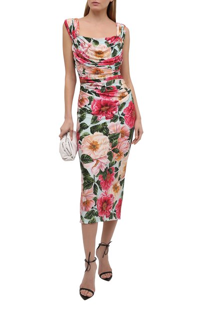 Платье из вискозы DOLCE & GABBANA, арт. F6K0FT/FSGUB, фото 2
