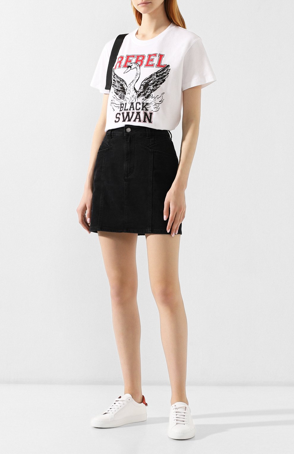 Хлопковая футболка REDVALENTINO белого цвета по цене 10750 руб., арт. SR3MG01R/4EY, фото 2 Хлопковая футболка REDVALENTINO, арт. SR3MG01R/4EY, фото 2
