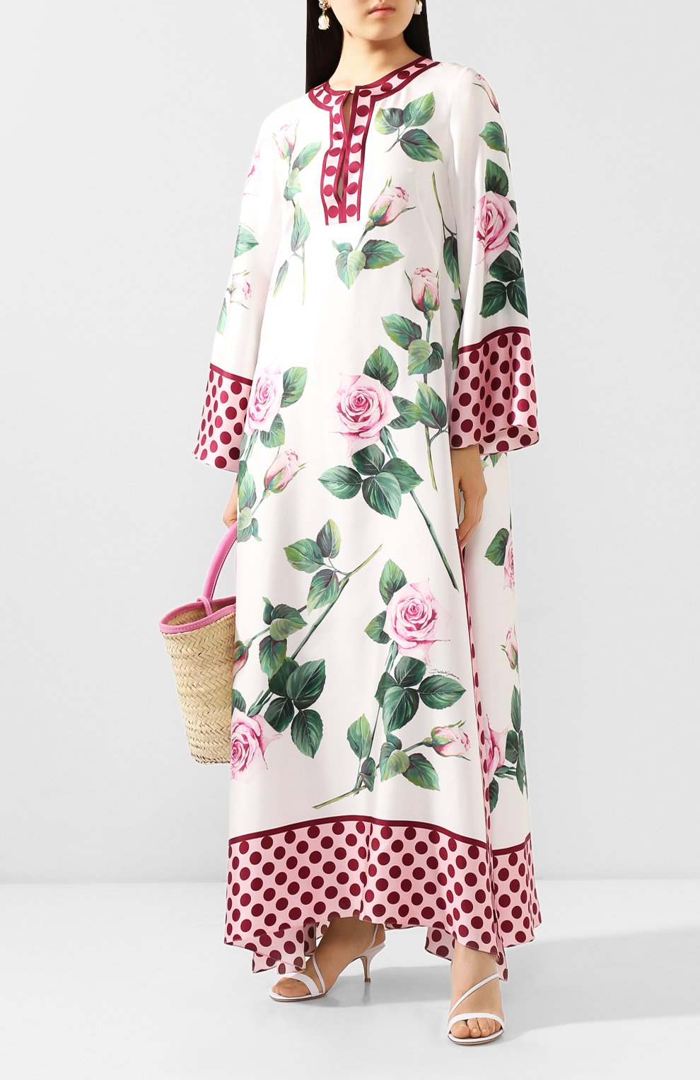 Шелковая туника DOLCE & GABBANA, арт. F6YD7T/HS190, фото 2