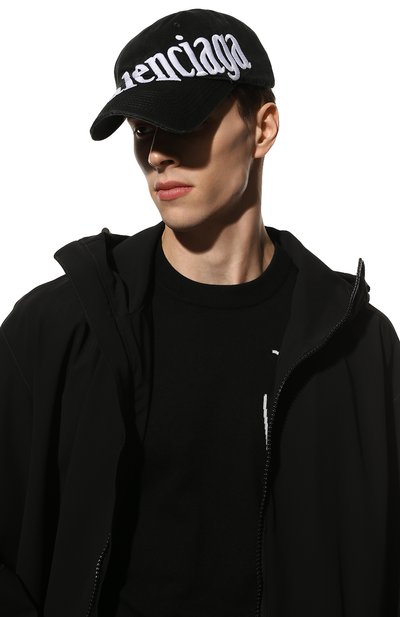 Хлопковая бейсболка BALENCIAGA, арт. 680738/410B2, фото 2