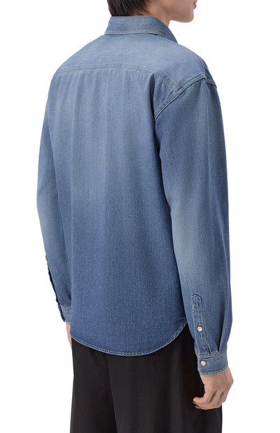 Джинсовая рубашка SAINT LAURENT, арт. 862246/Y29YA, фото 4