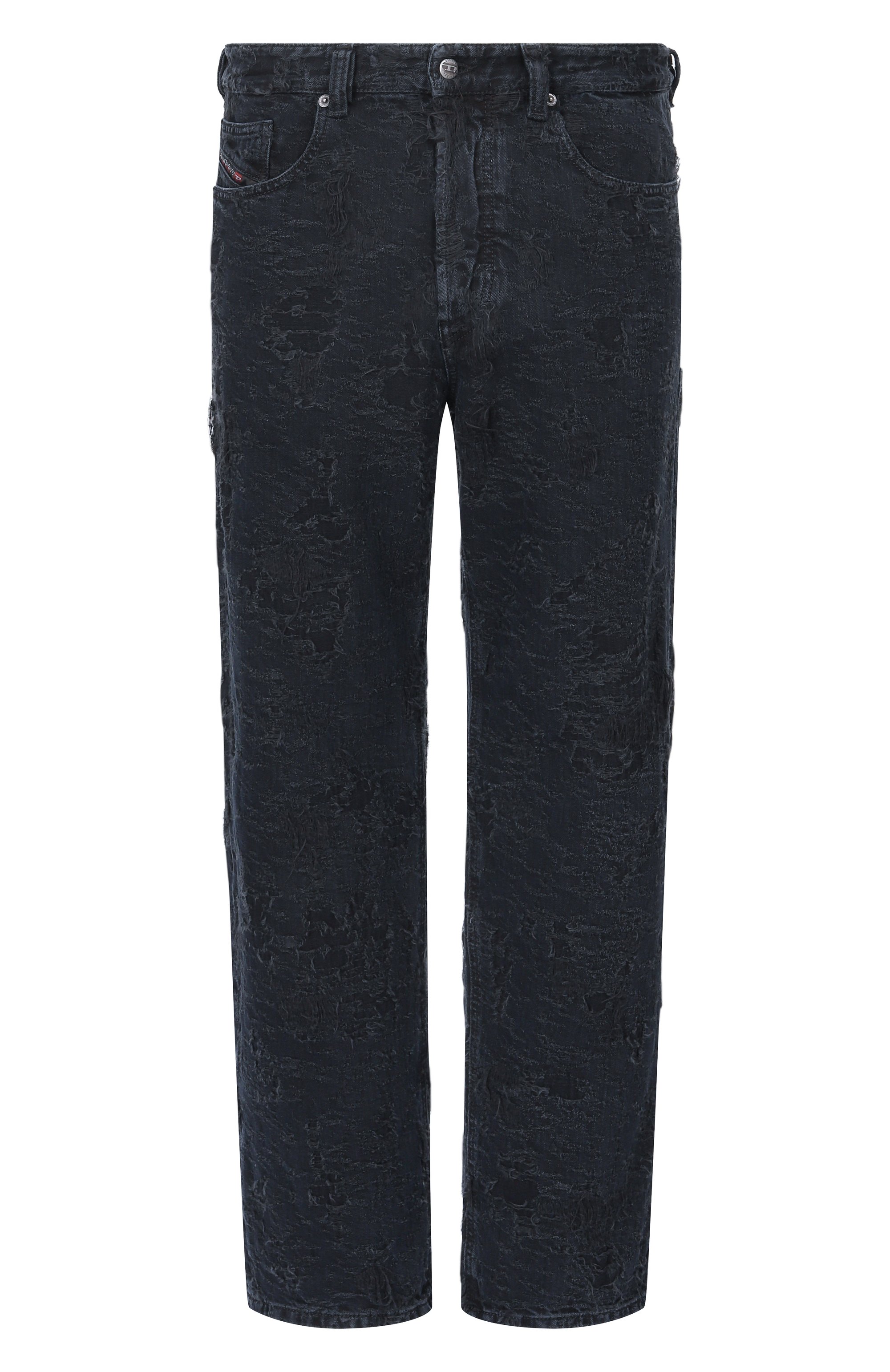 Джинсы 2024 d-macs DIESEL черного цвета по цене 46100 руб., арт. A18974/007BW, фото 1 Джинсы 2024 d-macs DIESEL, арт. A18974/007BW, фото 1