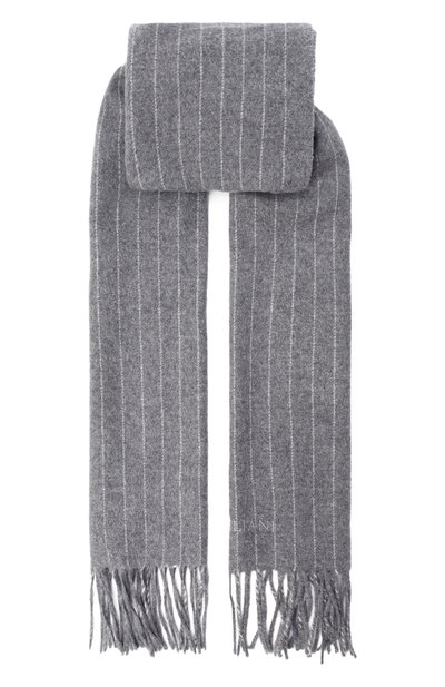 Мужской шарф из шерсти и кашемира CORNELIANI, арт. 26B366-2629003