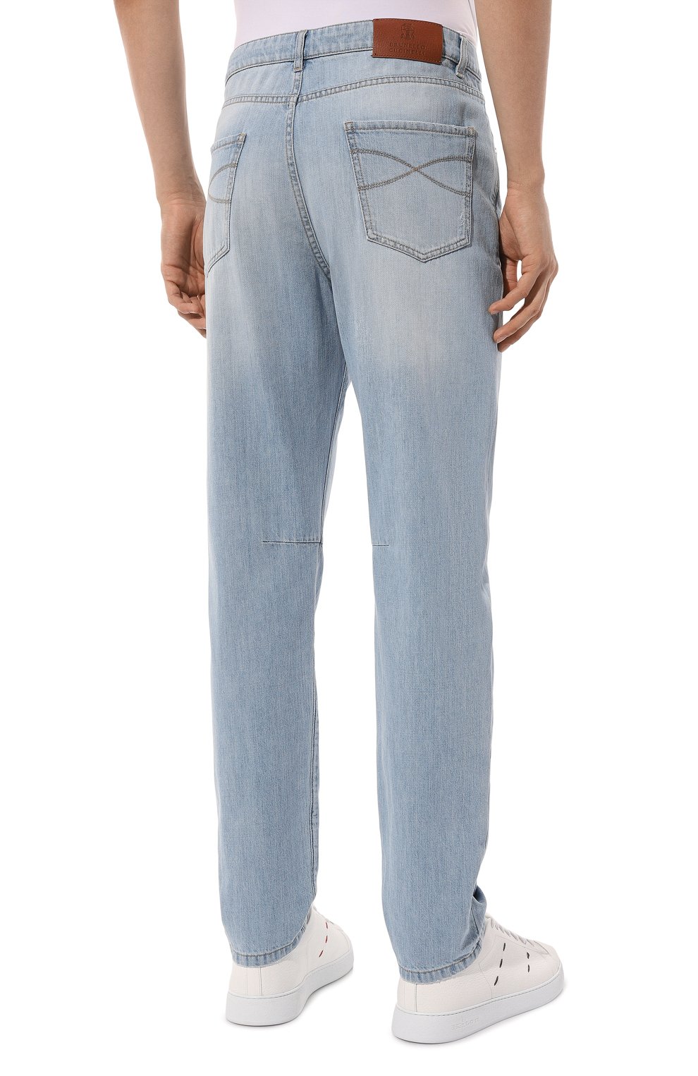 Джинсы leisure fit BRUNELLO CUCINELLI, арт. M0Z37B2279, фото 4