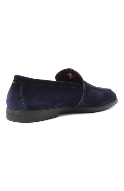 Замшевые лоферы malibu SANTONI, арт. MGAG1882900TSEAA, фото 5