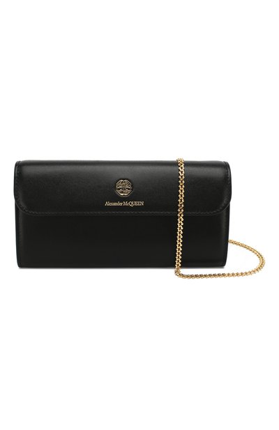 Кожаный кошелек на цепочке ALEXANDER MCQUEEN, арт. 610194/1CW0T, фото 5