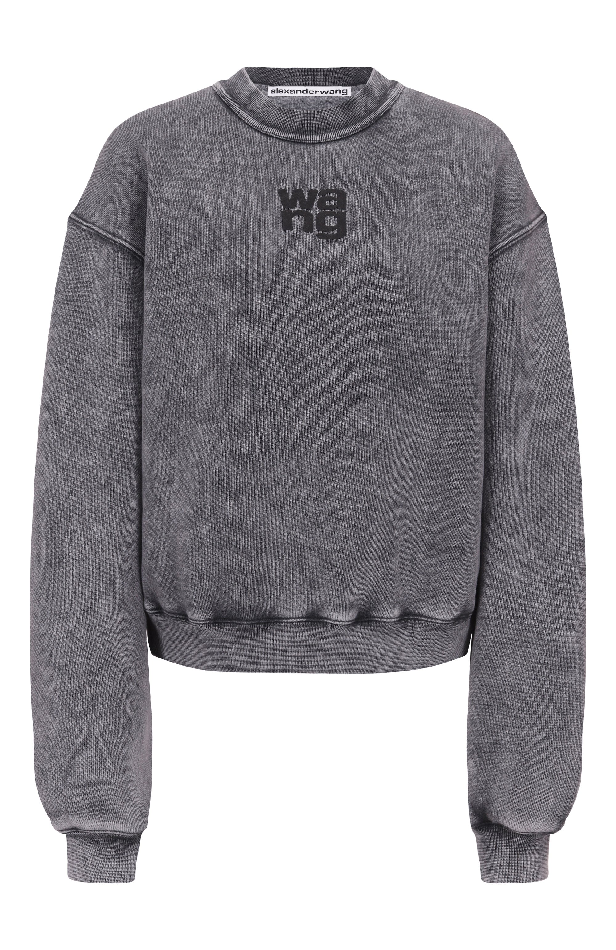 Хлопковый свитшот ALEXANDERWANG.T, арт. 4CC3241518, фото 1