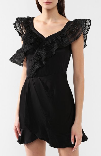 Платье с оборками SELF-PORTRAIT, арт. SP21-106D, фото 3