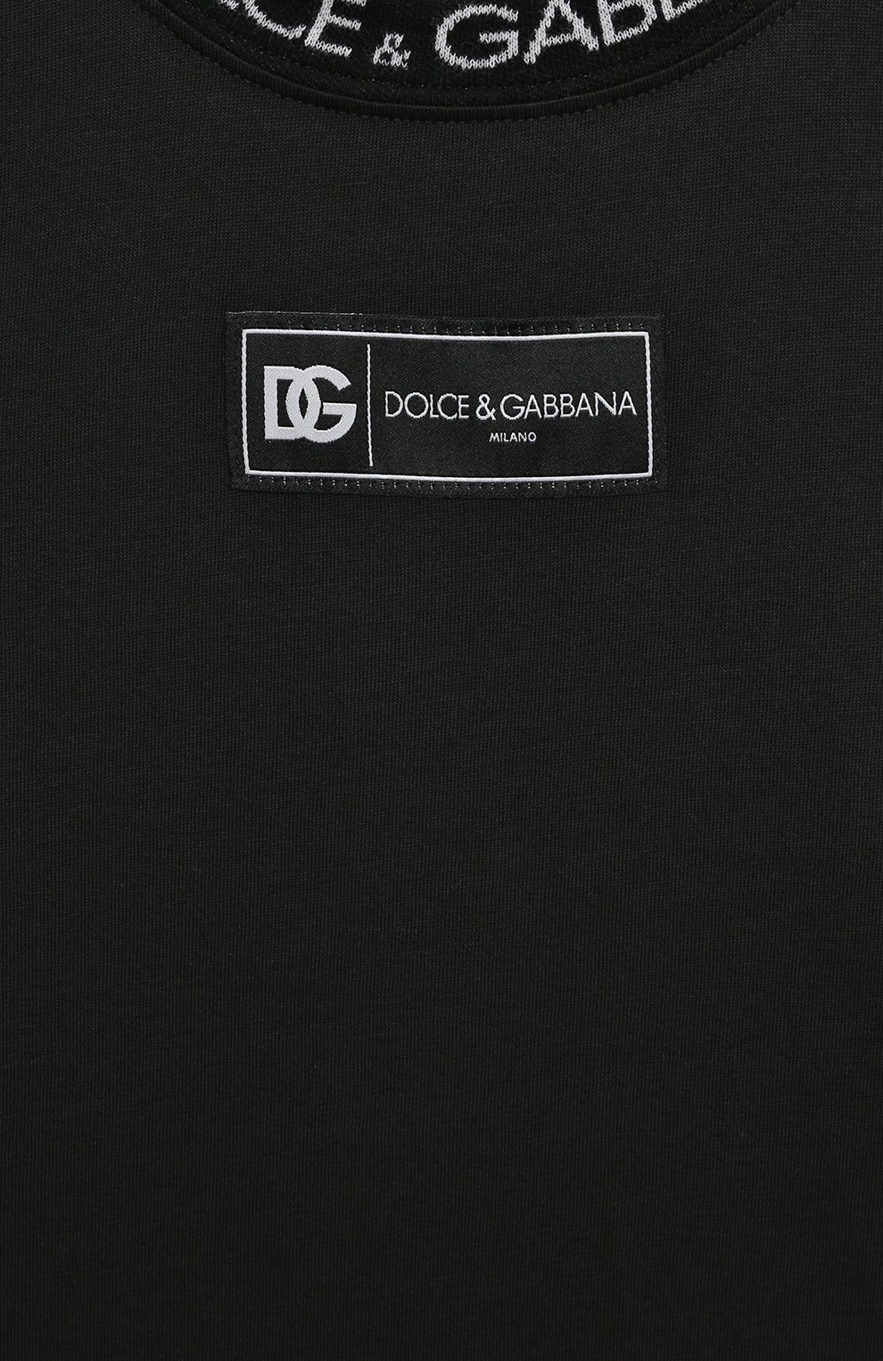 Хлопковая футболка DOLCE & GABBANA, арт. L4JTE0/G7M4F/8-14, фото 3