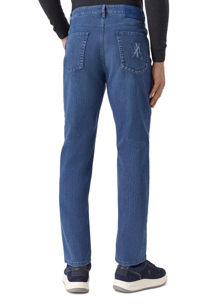 Джинсы regular fit ZILLI, арт. J5T001M0460VMNBE0, фото 4