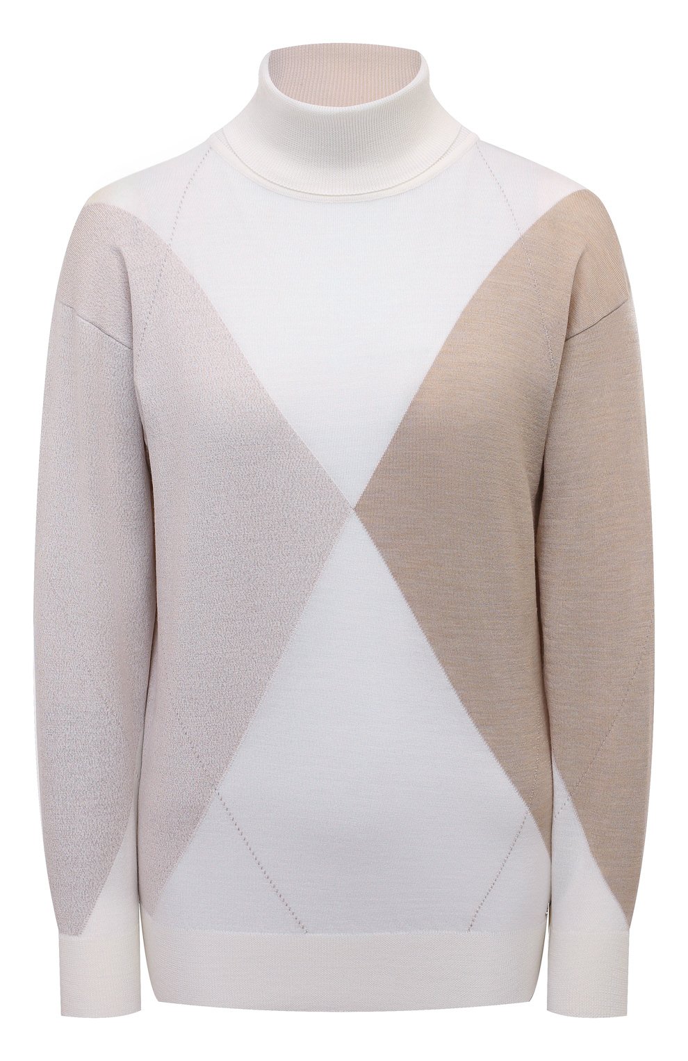 Водолазка из шерсти и шелка KITON, ар�т. D5872901, фото 1