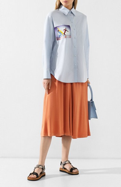 Хлопковая рубашка ACNE STUDIOS, арт. AC0122, фото 2
