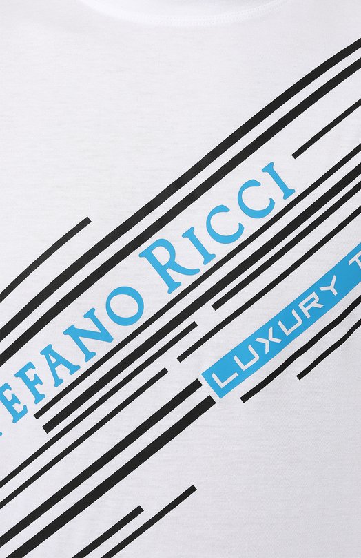 Футболка Stefano Ricci MNH4X00020/803 Белый  MNH4X00020/803 Фото 5