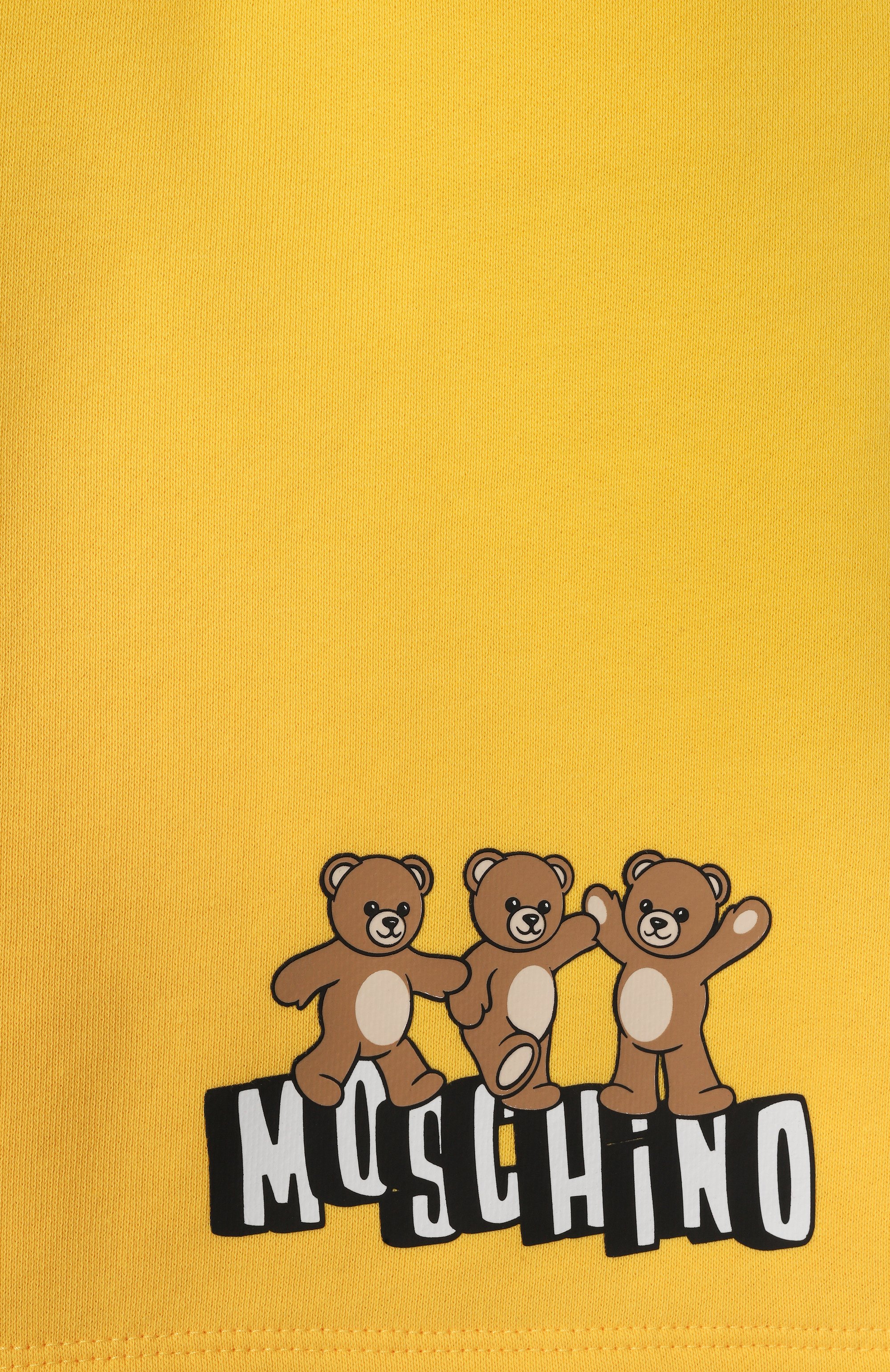 Хлопковые шорты MOSCHINO, арт. HUQ02M/LCA89, фото 3