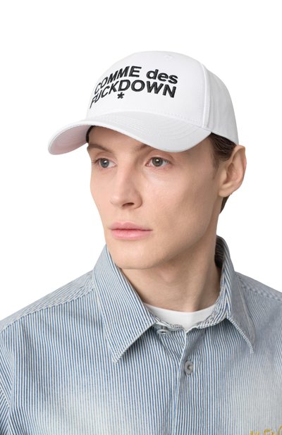 Хлопковая бейсболка COMME DES FUCKDOWN, арт. CFACX00210, фото 2