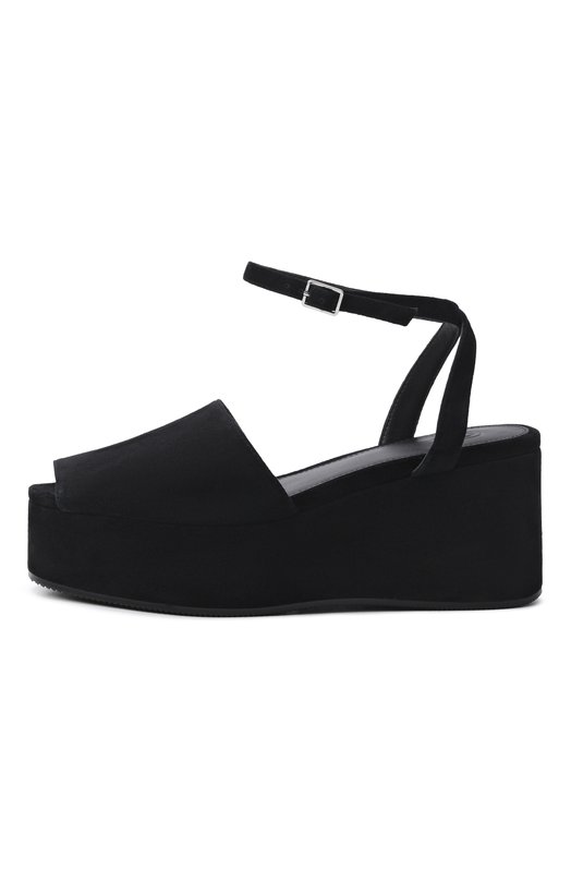 Замшевые босоножки Fonda 12 STOREEZ 139876 Чёрный  139876 Фото 4