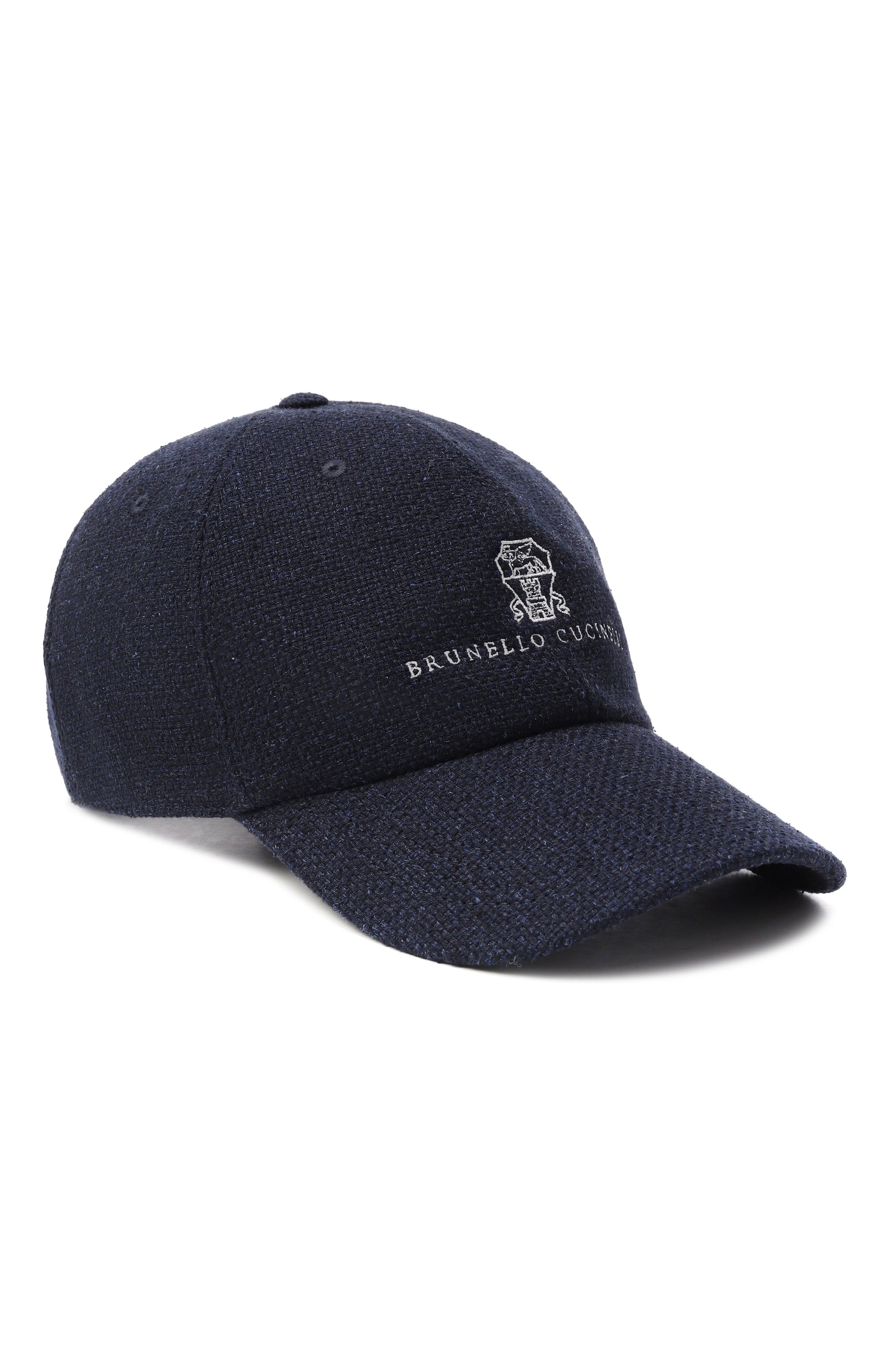 Бейсболка из шелка и льна BRUNELLO CUCINELLI, арт. MZ4039850, фото 1