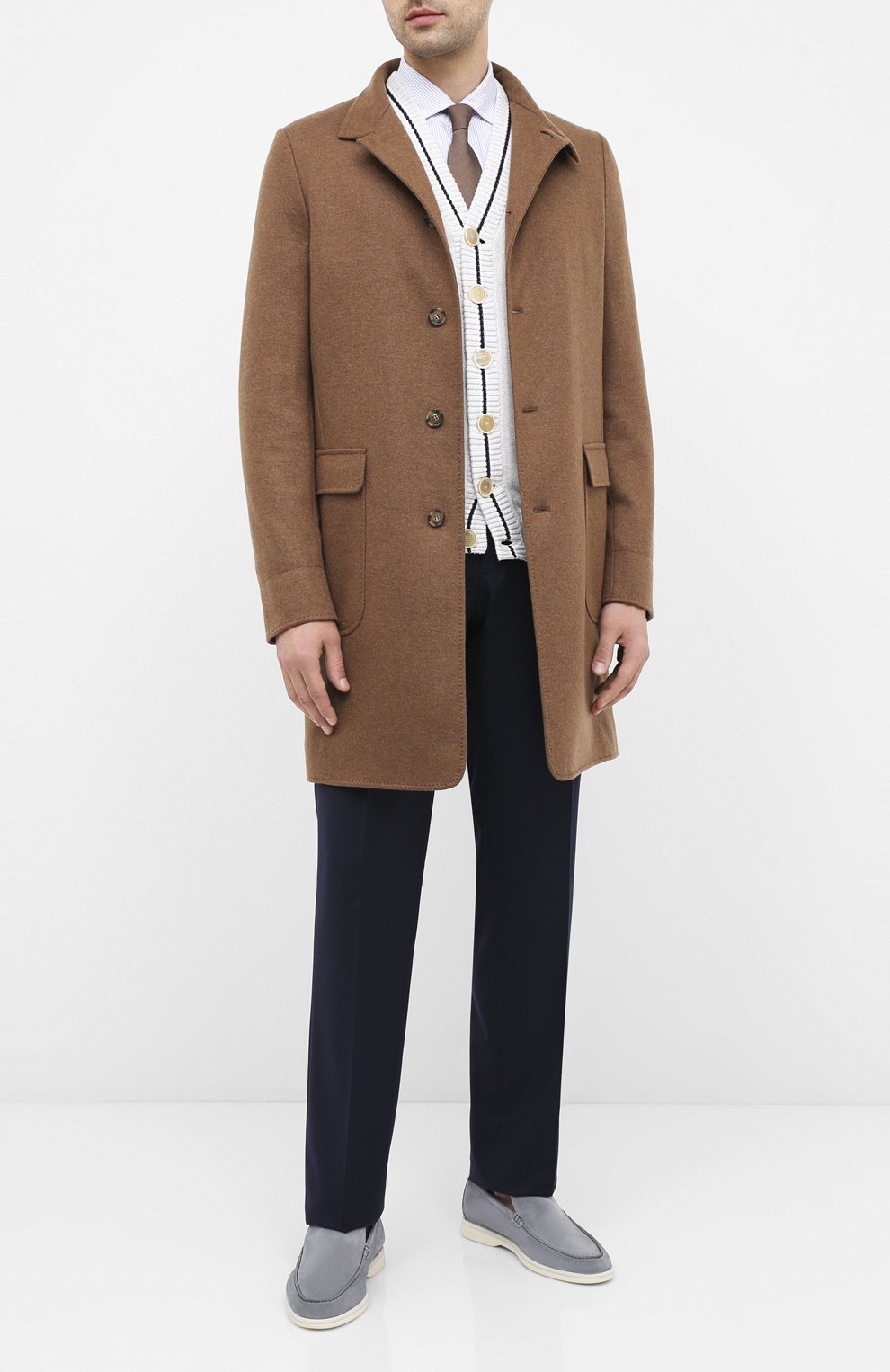 Брюки из шерсти и кашемира ZILLI, арт. M0U-40-38P-D6304/0001, фото 2