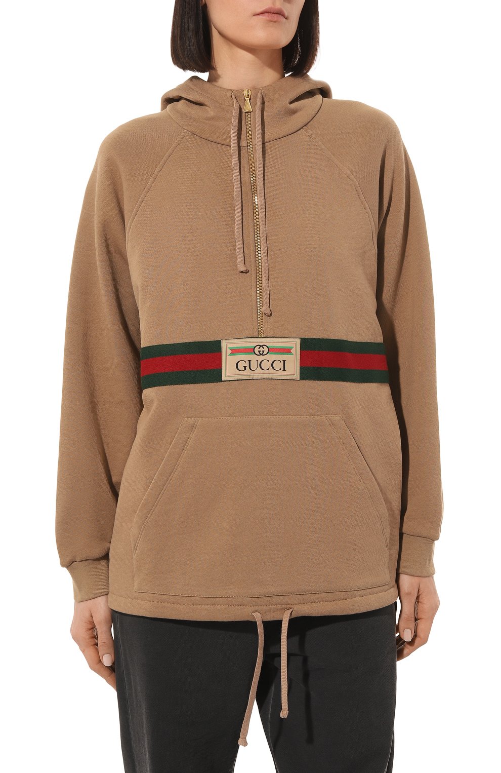 Хлопковое худи GUCCI, арт. 644656 XJC3W, фото 3