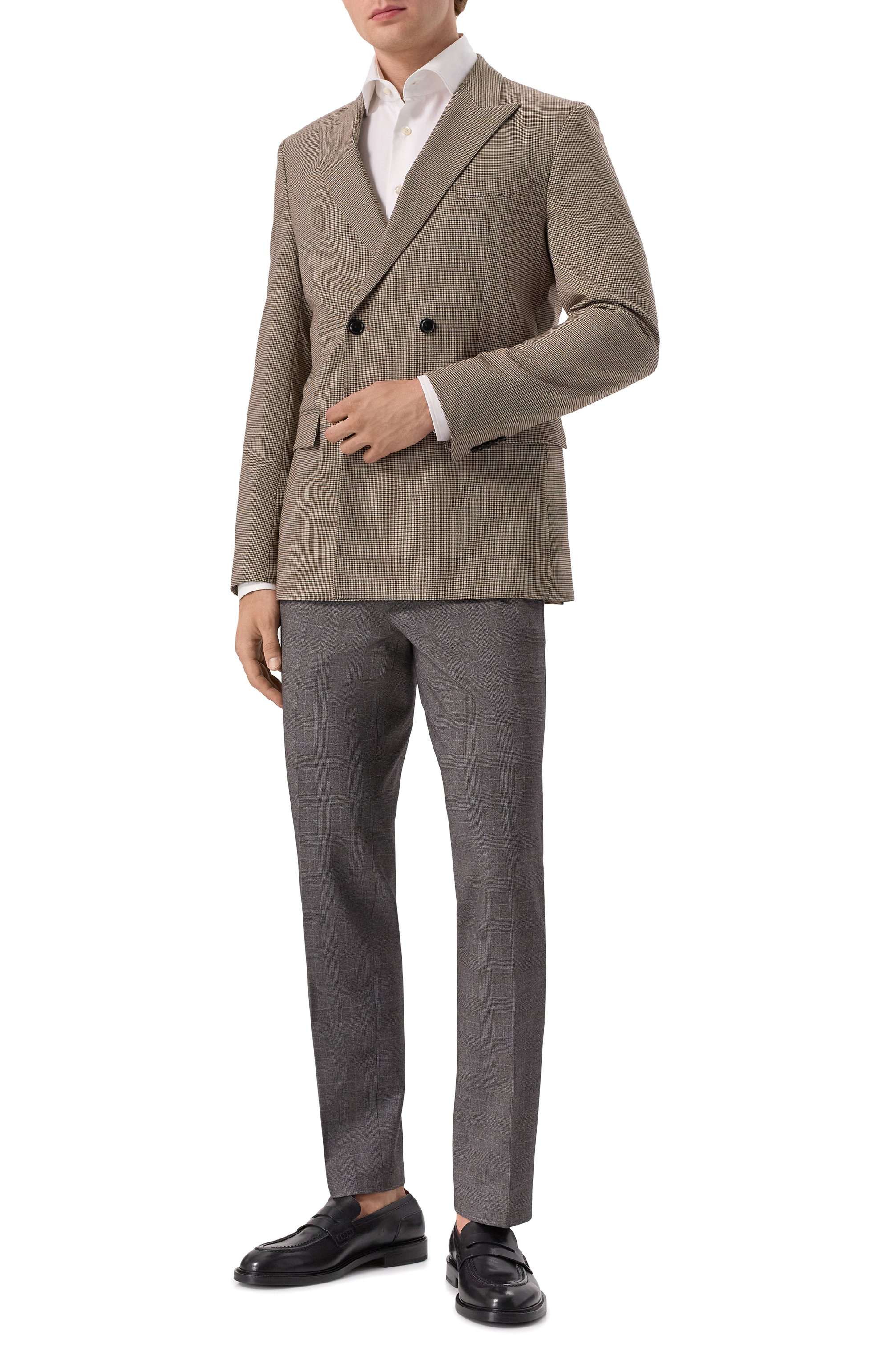 Кожаные пенни-лоферы PANTANETTI, арт. 19081E/WIDEN, фото 2