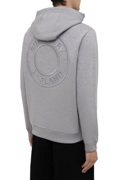 Хлопковое худи BURBERRY, арт. 8042230, фото 4