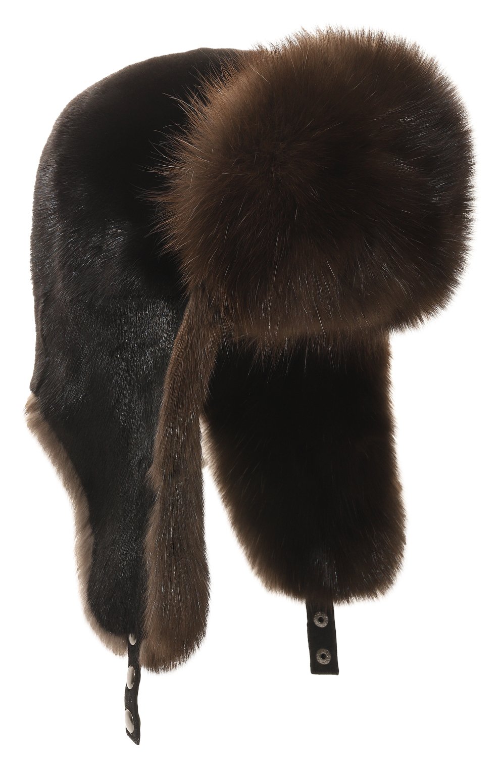 Шапка-ушанка из меха норки и соболя VICTORIA KUSENKOVA, арт. 322803549243, фото 1