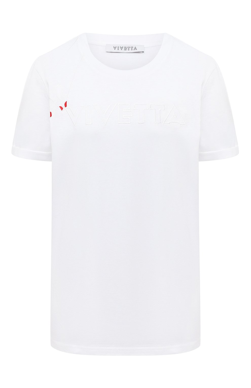 Хлопковая футболка VIVETTA, арт. 20I V2M0/F071/6944, фото 1