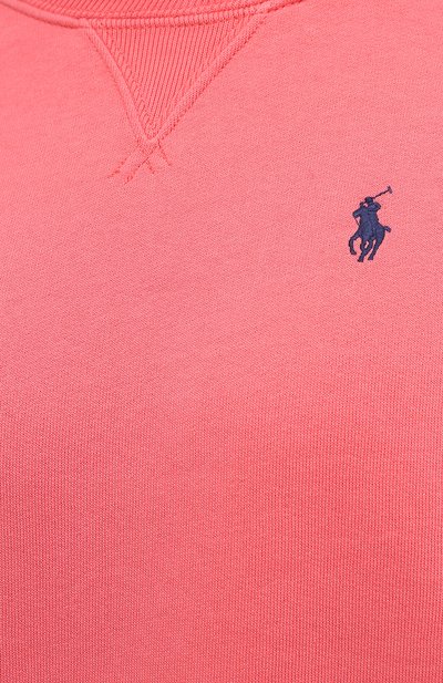 Хлопковый свитшот POLO RALPH LAUREN красного цвета по цене 17800 руб., арт. 211794395, фото 5 Хлопковый свитшот POLO RALPH LAUREN, арт. 211794395, фото 5
