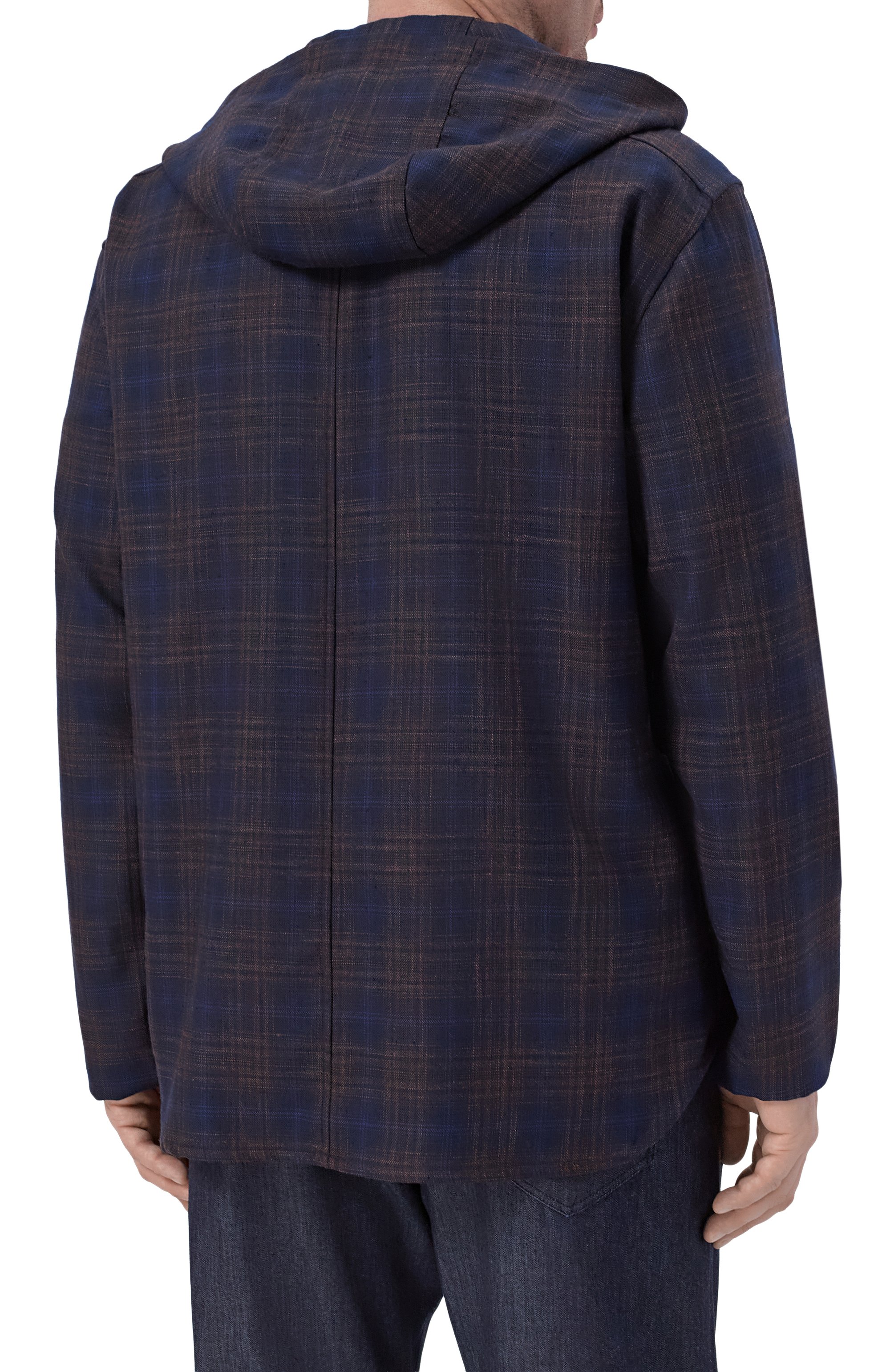 Рубашка из шерсти и шелка KITON, арт. UMCPETEK0628G, фото 4