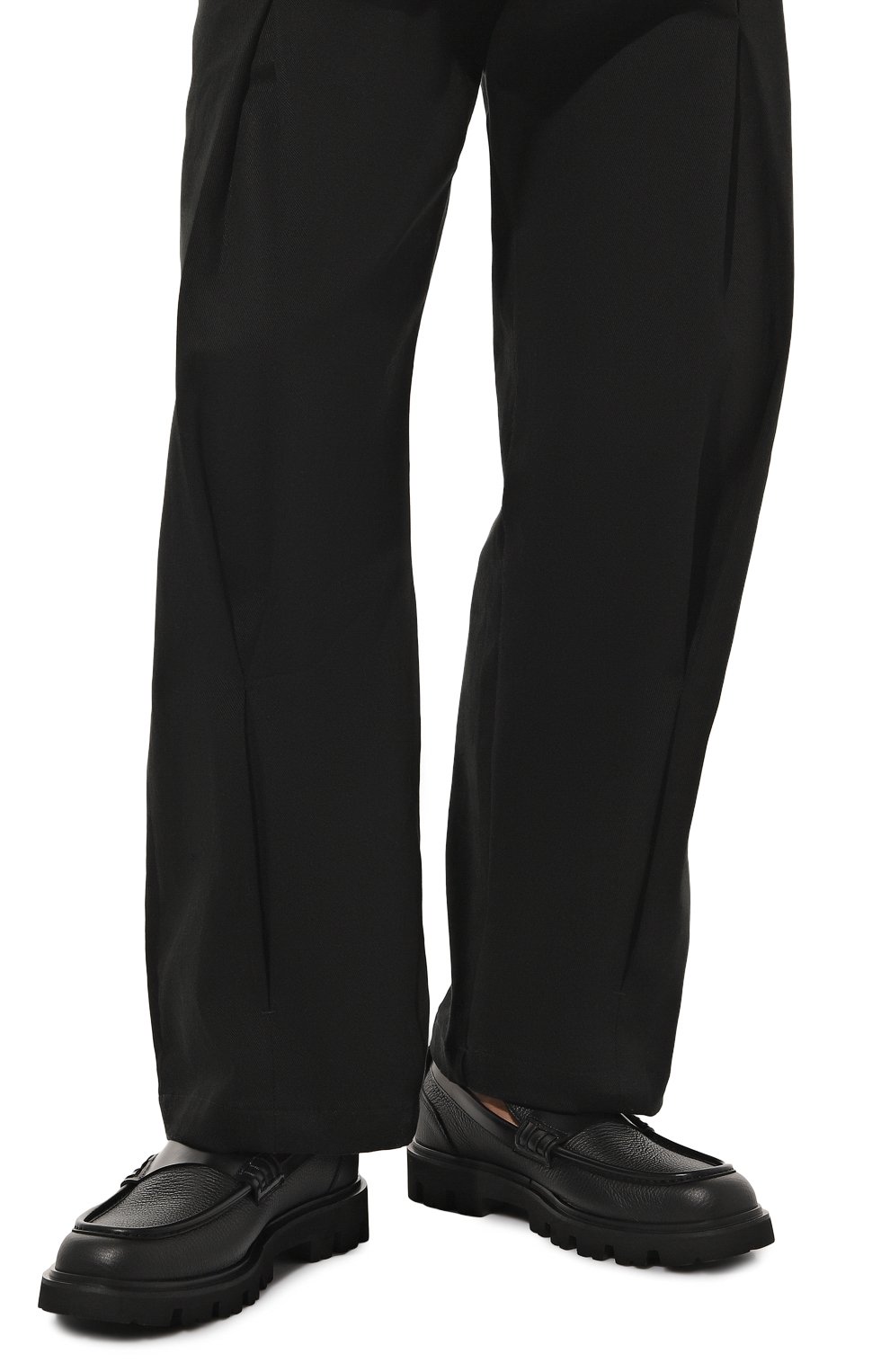 Кожаные лоферы sr signature SERGIO ROSSI, арт. B08850/MFL264, фото 3