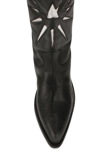 Кожаные сапоги wish star GOLDEN GOOSE DELUXE BRAND, арт. G36WS930.C4, фото 5