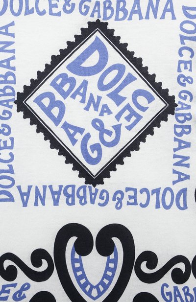 Хлопковая футболка DOLCE & GABBANA, арт. L1JTEY/G7L1B, фото 3