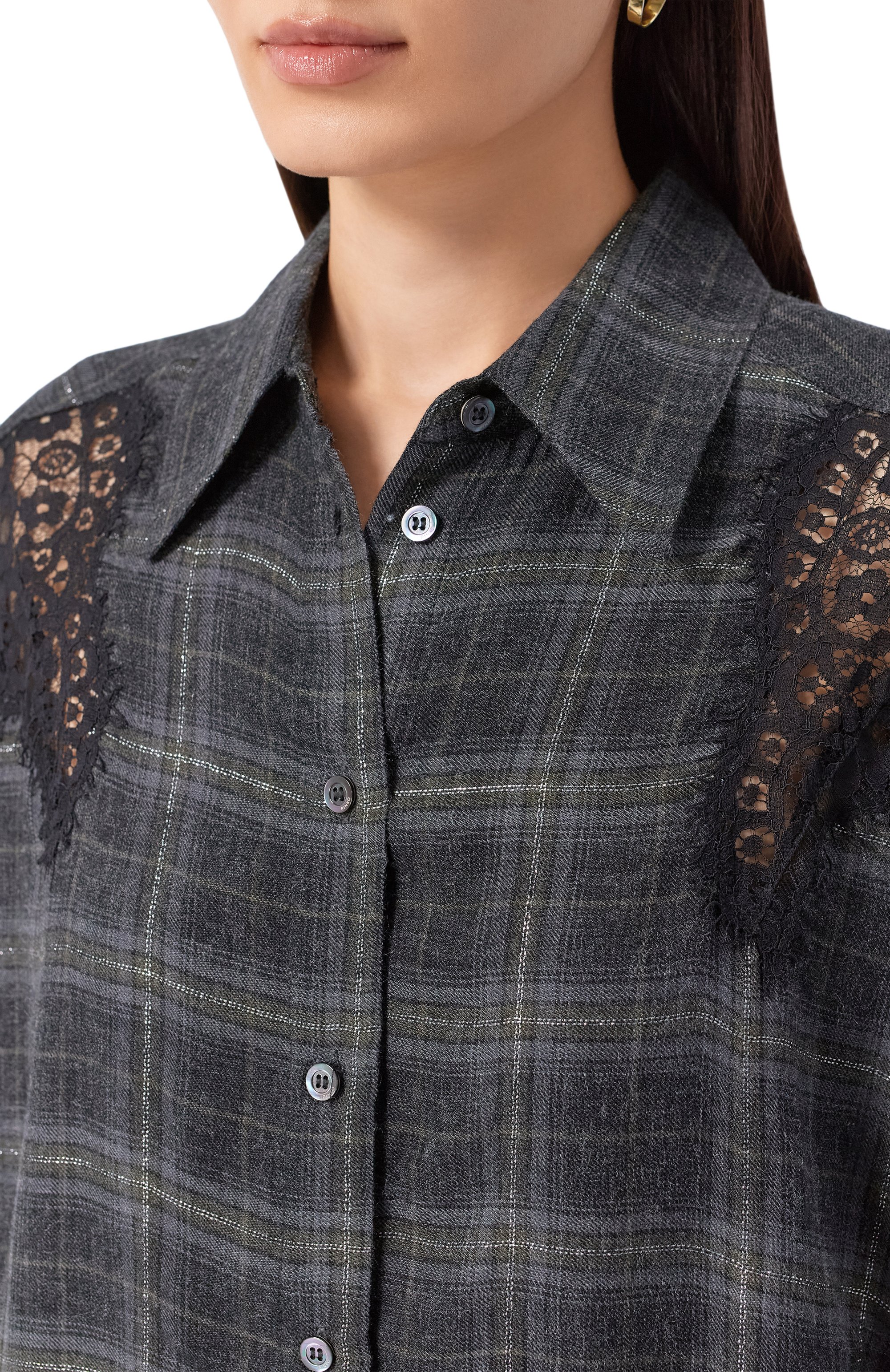 Рубашка из вискозы PINKO, арт. 106109/A30D, фото 5