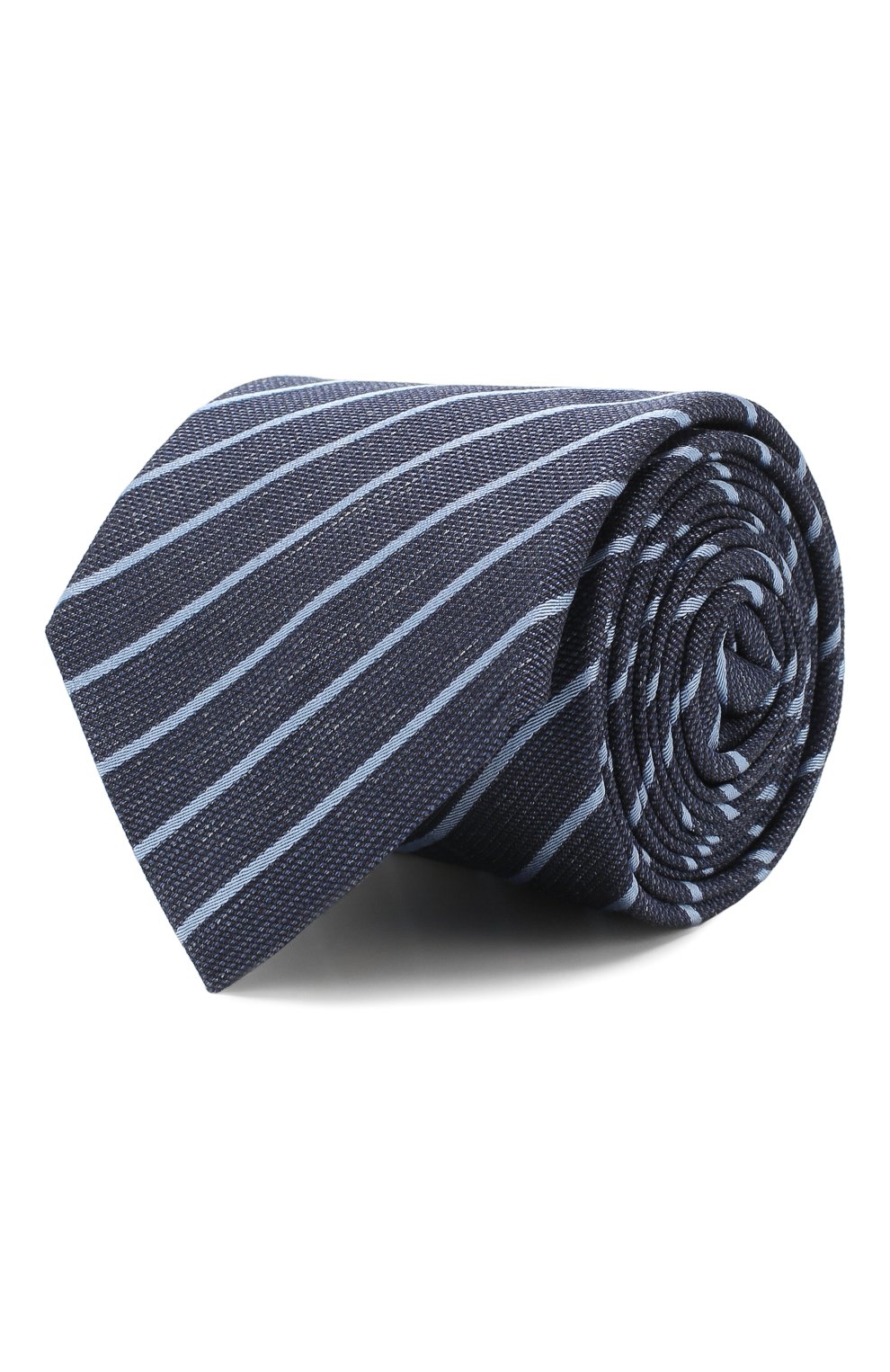 Шелковый галстук CORNELIANI темно-синего цвета по цене 11050 руб., арт. 85U306-0120377/00, фото 1 Шелковый галстук CORNELIANI, арт. 85U306-0120377/00, фото 1
