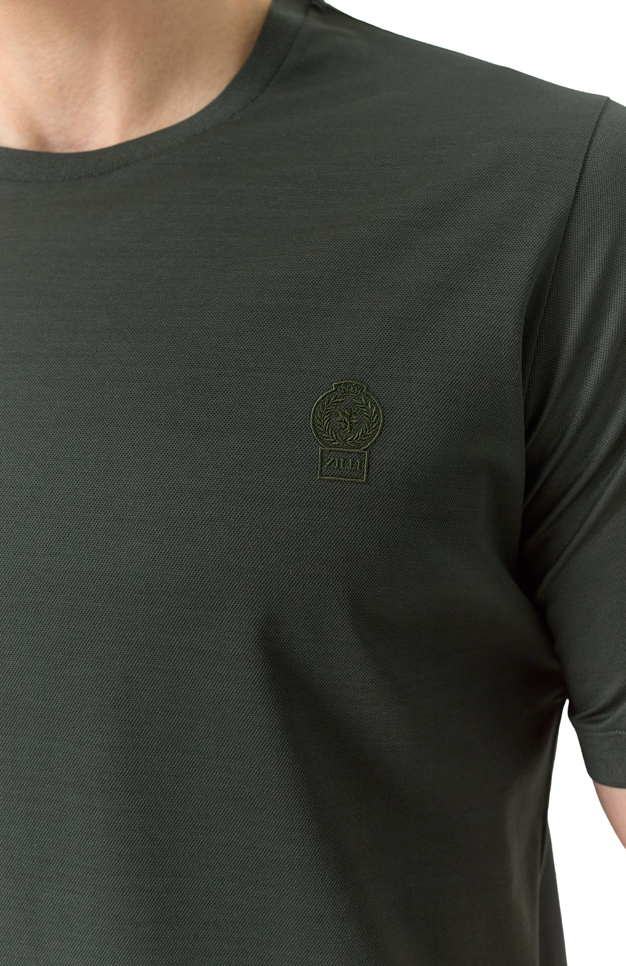 Хлопковая футболка ZILLI, арт. TSR02NM0100VZCR00, фото 5