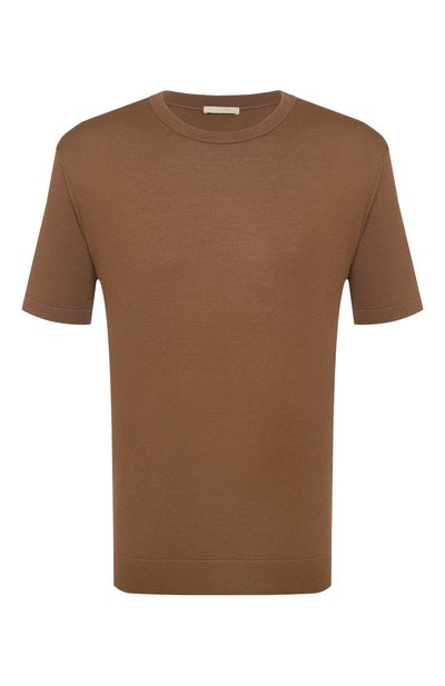 Мужской джемпер из шерсти и шелка 12 STOREEZ, арт. 136293