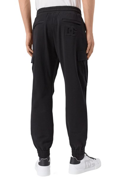 Хлопковые джоггеры DOLCE & GABBANA, арт. GP108Z/G702S, фото 4