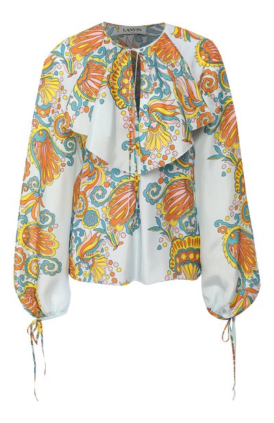 Женская шелковая блузка LANVIN, арт. RW-T0633I-4338-P20
