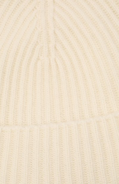 Кашемировая шапка JOHNSTONS OF ELGIN кремового цвета по цене 8675 руб., арт. HAE01941, фото 3 Кашемировая шапка JOHNSTONS OF ELGIN, арт. HAE01941, фото 3