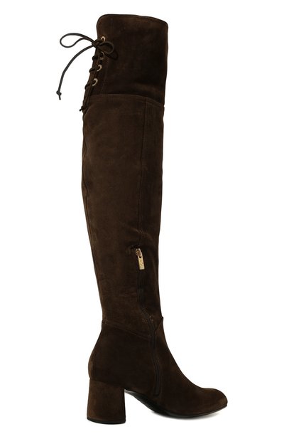 Замшевые ботфорты scarlet AGL, арт. D140606PKFERGU0402, фото 5