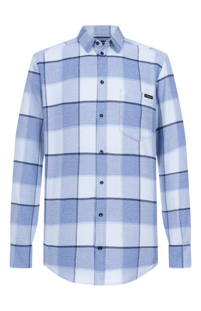 Мужская хлопковая рубашка DOLCE & GABBANA, арт. G5JZ9T/FQ5M8