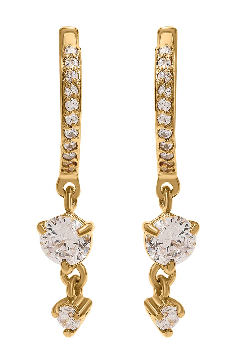 Серьги с топазом MOONKA, арт. ec-err-g-f, фото 1