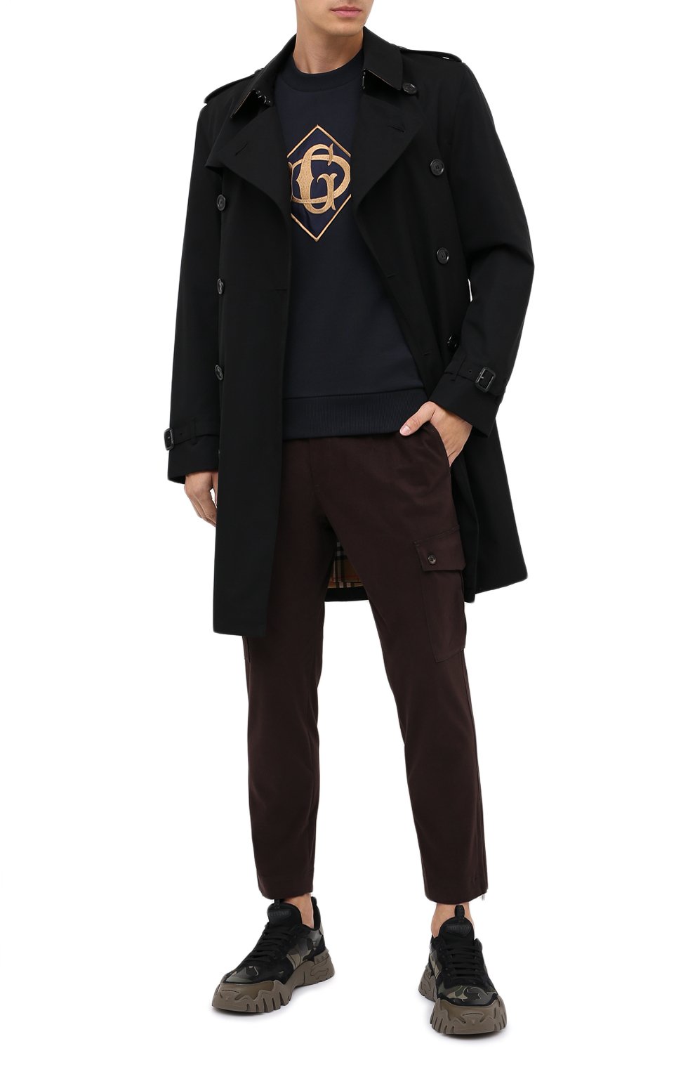 Хлопковый свитшот DOLCE & GABBANA, арт. G90W6Z/G7TWG, фото 2