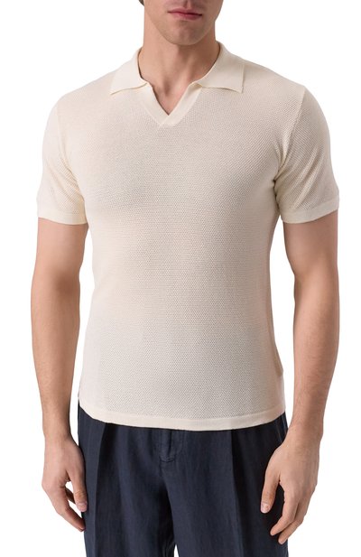 Шелковое поло DANIELE FIESOLI, арт. SE1103, фото 3