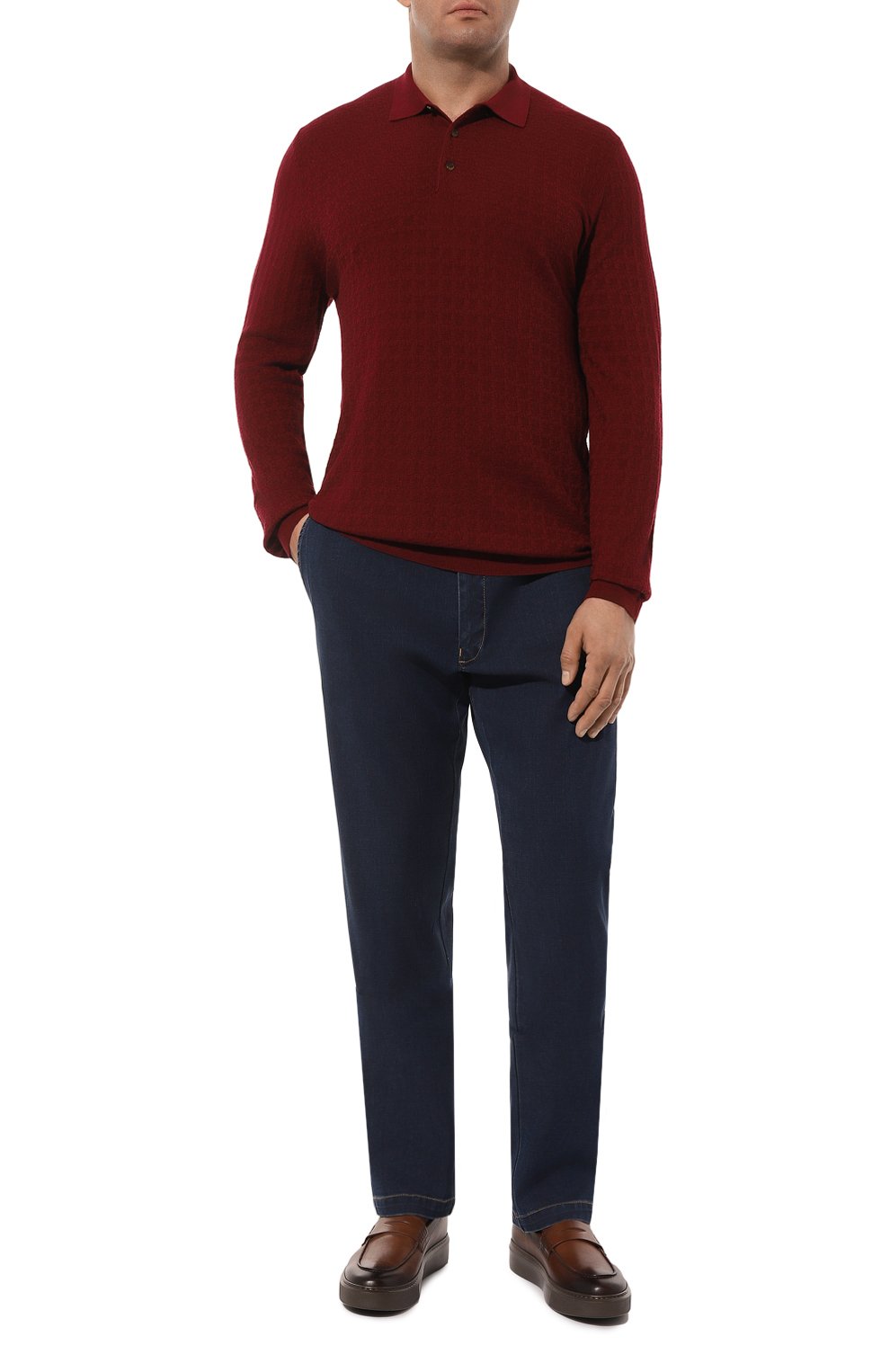 Шерстяное поло CANALI, арт. C0991B/MK01972, фото 2