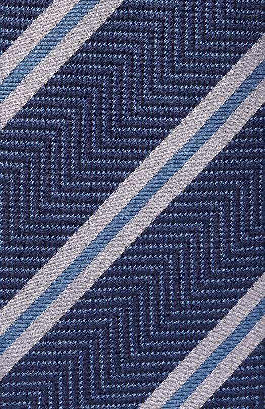 Шелковый галстук Brioni 062I00/PD484 Синий  062I00/PD484 Фото 4