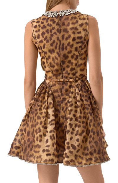 Платье изо льна и шелка ZIMMERMANN, арт. 2150DR251, фото 4